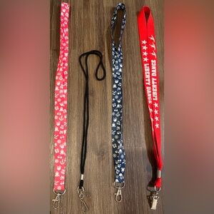 Amazon Kids Lanyard Set - Red, Black, and Blue